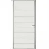 Clearance C-Wood Tuindeur aluminium blank frame Modular - composiet co-ex wit (90 x 200 cm)