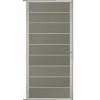 Hot C-Wood Tuindeur aluminium blank frame Modular - composiet co-ex grijs (90 x 200 cm)