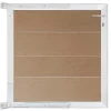 New C-Wood Tuinpoort aluminium blank frame Modular - composiet teak (90 x 90 cm)