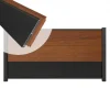 Outlet C-Wood Zelfbouw schutting hardhout Mix & Match Bamboe - antraciet - antraciet alu accessoires (180 x 90 cm)