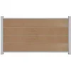 Sale C-Wood Zelfbouw schutting composiet Modular teak - blank alu accessoires (180 x 97 cm)