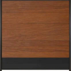 Outlet C-Wood Zelfbouw schutting hardhout Mix & Match Bamboe / antraciet - antraciet alu accessoires (180 x 180 cm)