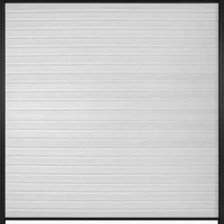 Online C-Wood Zelfbouw schutting composiet Rhombus Double wit - zwart alu accessoires (180 x 180 cm)