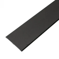 Best C-Wood Zelfbouw schutting composiet Bari antraciet met blank alu accessoires (180 x 180 cm)