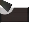 Sale C-Wood Zelfbouw schutting composiet Mix & Match antraciet - zwart alu accessoires (180 x 90 cm)
