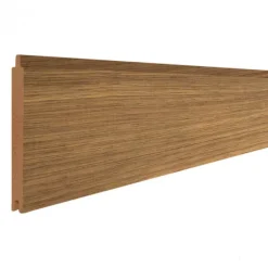 Sale C-Wood Zelfbouw schutting hardhout Mix & Match Thermo Fraké - wit alu accessoires (180 x 180 cm)