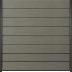 Clearance C-Wood Zelfbouw schutting composiet Modular co-ex grijs - antraciet alu accessoires (180 x 180 cm)