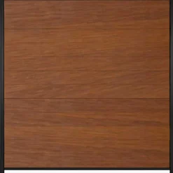 C-Wood Zelfbouw schutting hardhout Mix & Match Bamboe - zwart alu accessoires (180 x 180 cm)