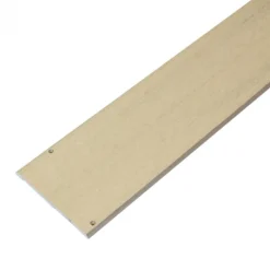 Clearance C-Wood Zelfbouw schutting composiet Bari steengrijs gevlamd met blank alu accessoires (180 x 180 cm)