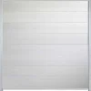 C-Wood Zelfbouw schutting composiet Modular wit - blank alu accessoires (180 x 200 cm)