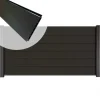 Sale C-Wood Zelfbouw schutting composiet Mix & Match antraciet - antraciet alu accessoires (180 x 90 cm)