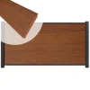 Clearance C-Wood Zelfbouw schutting hardhout Mix & Match Bamboe - antraciet alu accessoires (180 x 90 cm)