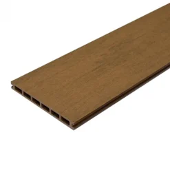 Outlet C-Wood Zelfbouw schutting composiet Modular bruin gevlamd - zwart alu accessoires (180 x 97 cm)