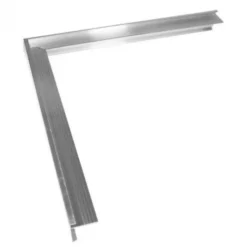 Clearance TrendHout Daktrim aluminium buitenhoek 50 x 50 cm (35 mm)