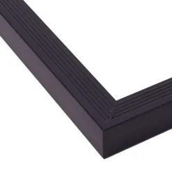 Clearance TrendHout Daktrim aluminium zwart buitenhoek 50 x 50 cm (35 mm)