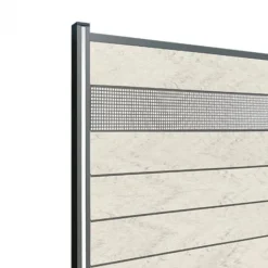 Sale Elephant Deco lamel rooster aluminium Modular systeem met antraciet frame (180 x 21 cm)