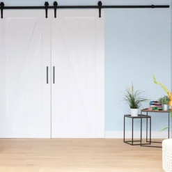 Austria Deurbeslag - Amadeus II - Deurgreep dubbel - Mat zwart