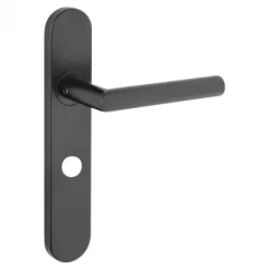 New Austria Deurbeslag - Best Buy - Deurkruk 204L incl toiletsluiting - Mat zwart