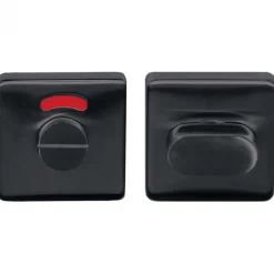 Hot Austria Deurbeslag - Best Buy - Toilet vrij-bezet - Mat zwart