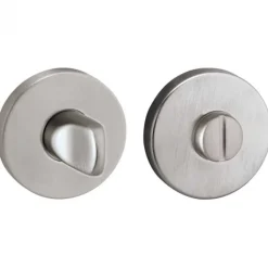 Online Austria Deurbeslag - Klikvast KV0100 - Toilet vrij-bezet - Mat RVS