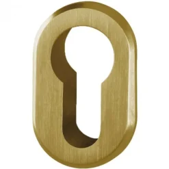 Hot Austria Deurbeslag - Nero - Cilinderrozet - Goud