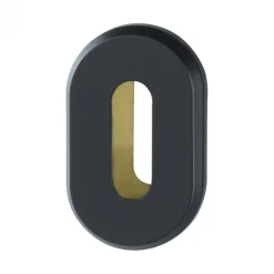 New Austria Deurbeslag - Nero - Sleutelrozet - Mat zwart