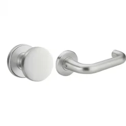 New Austria Deurbeslag - Wenen - Knop-kruk - Aluminium