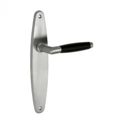 Hot Austria Deurkruk Forza - Loretta IV langschild rechthoekig - Incl. cilindergat - Mat Nikkel