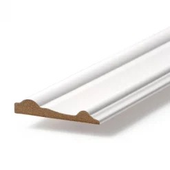 Discount Austria Deurlijst BR5 gegrond wit 248,6 x 7 x 1,2 cm (5 lengtes)