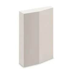 Austria Deurlijst neut Holland wit gegrond (13 x 8,4 x 2,3 cm)