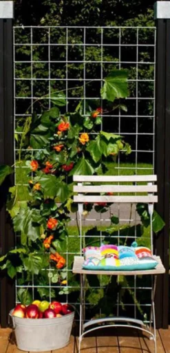 Hot Plus Danmark Draadmat staal - Cubic recht naturel (90 x 180 cm)