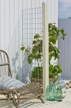 Hot Plus Danmark Draadmat staal - Cubic recht naturel (90 x 180 cm)