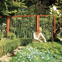 Sale Elephant Draadscherm verzinkt met hardhout angelyn kader (90 x 180 cm)