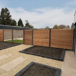 Online Elephant Draadscherm verzinkt met hardhout angelyn kader