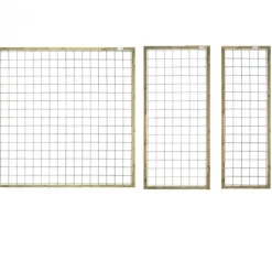 Outlet Elephant Draadscherm verzinkt zachthout kader groen geimpregneerd