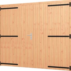 Sale TrendHout Dubbele deur met kozijn - 2400 x 2100 mm