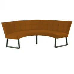 HomingXL Eetkamerbank - Amsterdam - stof Element bruin 07 - geschikt voor tafel 150 cm