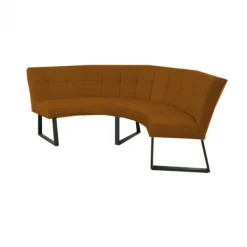 HomingXL Eetkamerbank - Amsterdam - stof Element bruin 07 - geschikt voor tafel 150 cm