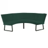 Outlet HomingXL Eetkamerbank - Amsterdam - stof Element groen 12 - geschikt voor tafel 150 cm