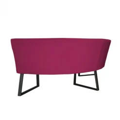 Online HomingXL Eetkamerbank - Amsterdam - stof Element fuchsia 19 - geschikt voor tafel 130 cm