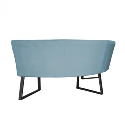 Discount HomingXL Eetkamerbank - Amsterdam - stof Element lichtblauw 16 - geschikt voor tafel 150 cm