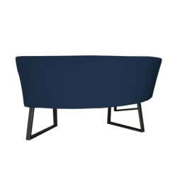 HomingXL Eetkamerbank - Amsterdam - stof Element blauw 13 - geschikt voor tafel 130 cm