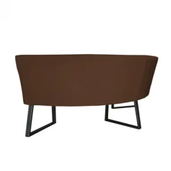 Outlet HomingXL Eetkamerbank - Amsterdam - stof Element donkerbruin 25 - geschikt voor tafel 130 cm
