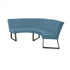 Clearance HomingXL Eetkamerbank - Amsterdam - stof Element petrol 14 - geschikt voor tafel 150 cm