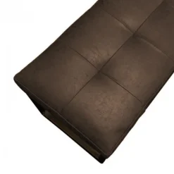 Online HomingXL Eetkamerbank - Atlanta - leer Colorado bruin 04 - 160 cm