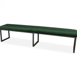 HomingXL Eetkamerbank - Atlanta - stof Element groen 12 - 140 cm
