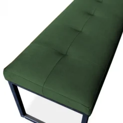 HomingXL Eetkamerbank - Atlanta - stof Element groen 12 - 140 cm