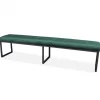 Discount HomingXL Eetkamerbank - Atlanta - stof Element bos groen 20 - 140 cm