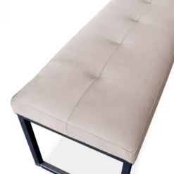 HomingXL Eetkamerbank - Atlanta - stof Element zand 17 - 140 cm