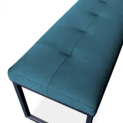 Discount HomingXL Eetkamerbank - Atlanta - stof Element petrol 14 - 200 cm